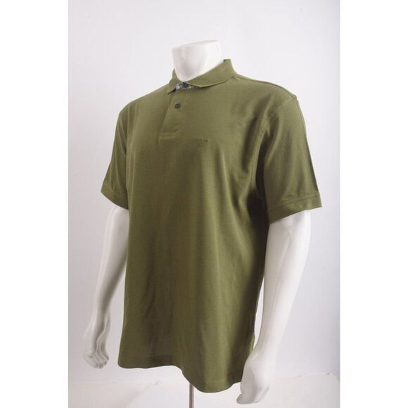 Barbour Olive Green Polo Shirt - Picture 3 of 6